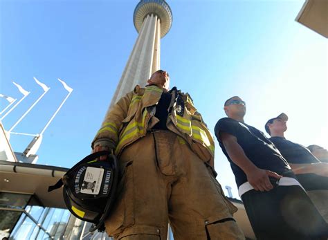 911 Anniversary Brings Tribute To Firefighters San Antonio Express News