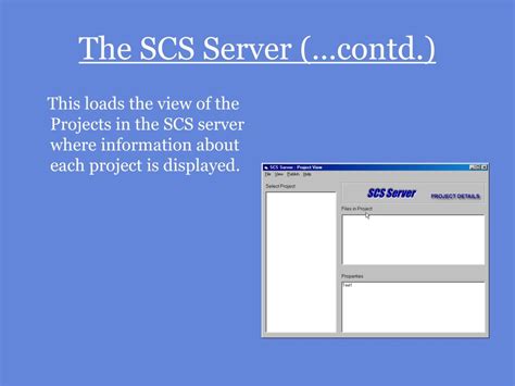 Ppt Project Scs Powerpoint Presentation Free Download Id4169300