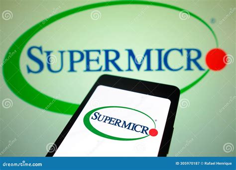 February 2 2024 Brazil In This Photo Illustration The Supermicro