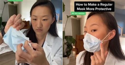 Dentist Shares Genius Hack To Make Face Masks Fit Better And Provide