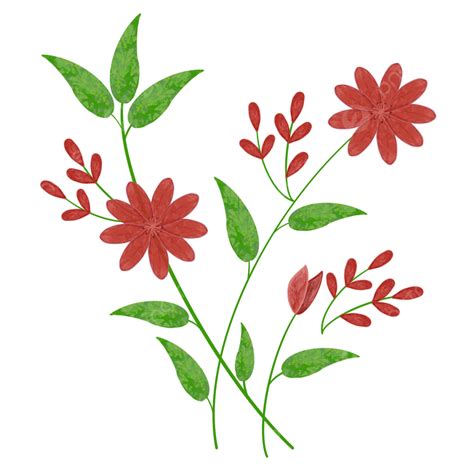Red Flowers As A Decoration Flowers Flowers Png Red Flowers Png
