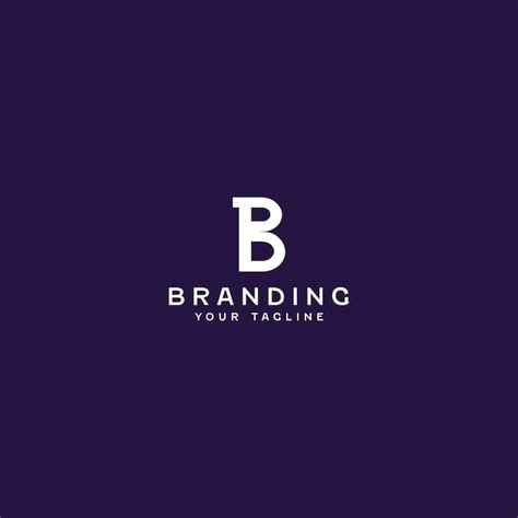 Premium Vector Letter B Logo Design Template