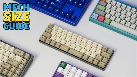 Buyers Guide What Size Mechanical Keyboard Should You Get YouTube