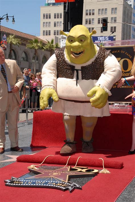 Shrek Honored With Star On The Hollywood Walk Of Fame