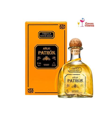 Tequila Patron Añejo 750 Ml Cavas Towns