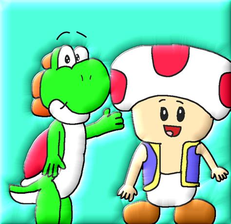 Just Yoshi And Toad 2023 Redraw By Joeyhensonstudios On Deviantart