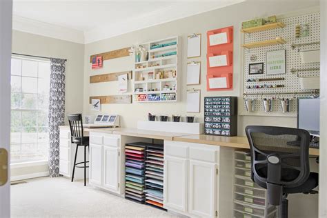 Craft Rooms On A Budget 40 Best Small Craft Room And Sewing Room