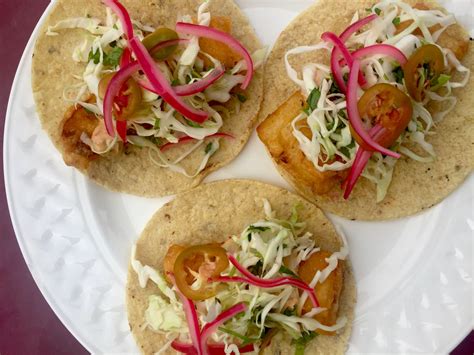 Baja Fish Tacos Recipe Food Network Easy Fish Tacos Maybe You Would