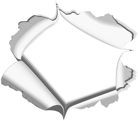 Torn Page Frame Clipart Free Download Transparent Png Creazilla