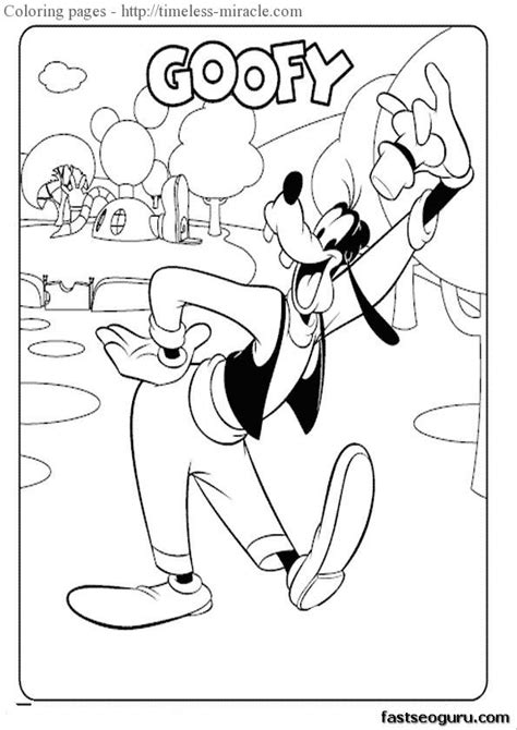 Mickey , minnie and pluto wants to give you ideas for your halloween costumes. Mickey mouse clubhouse coloring pages Photo - 16 ...