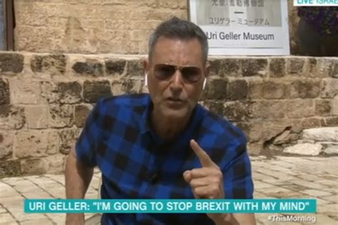 uri geller reveals details of his plan to get into mind of theresa may and stop brexit