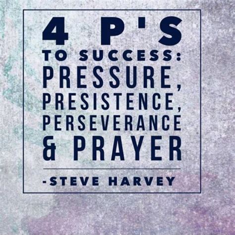 Pressure Persistance Perserverence And Prayer Steve