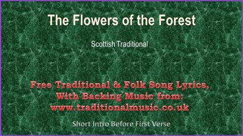 Many great scottish traditional tunes such as flowers of the forest can be traced back to the 17th century—a period when writing down tunes in manuscript collections for the lute was of high interest. 17 Best images about American Folk and Old Time Music on ...