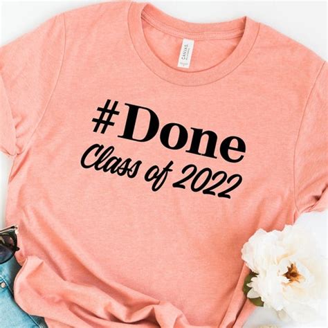 Graduation 2022 Shirt Class Of 2022 High School Graduation Etsy