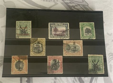 North Borneo Stamps A Selection Of 8 Used Stamps Ebay