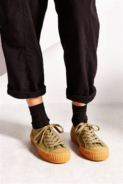 Pf flyers Center Low-top Sneaker in Green | Lyst