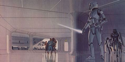 Star Wars 10 Times Ralph Mcquarries Concept Art Became A Part Of The