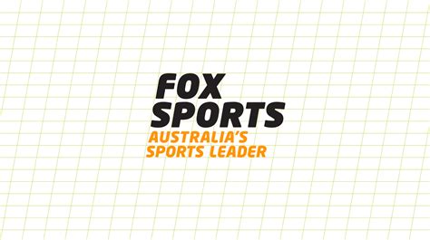 fox sports australia rebrand on behance