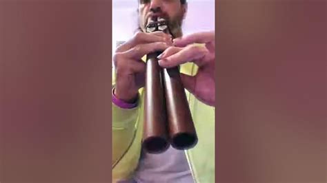 Andre Nizzari Playing His New Spirit Drone Flute From Northern Spirit Flutes Youtube