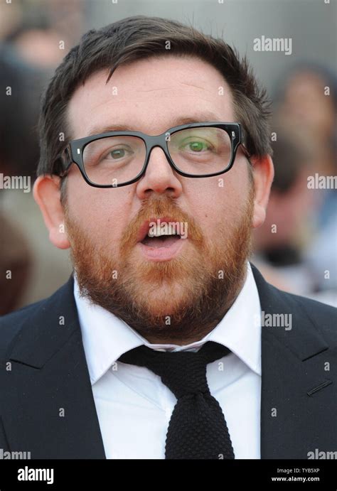 British Actor Nick Frost Attends The National Movie Awards At Wembley