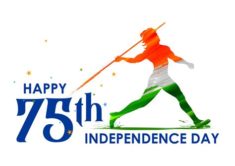 Indian Javelin Thrower For 75th Independence Day Of India 3212292