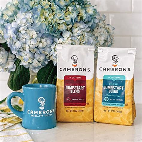 Cameron S Coffee Roasted Ground Bag Flavored Vanilla Hazelnut