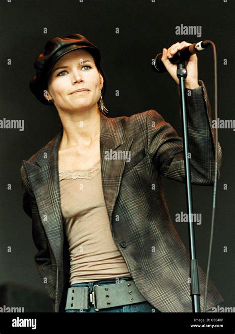 Singer Nina Persson Of The Cardigans Performing With Her New Group A