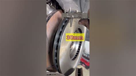 Brake Rotor Resurfacing Vs Replacing Measuring Discard Thickness New Vs