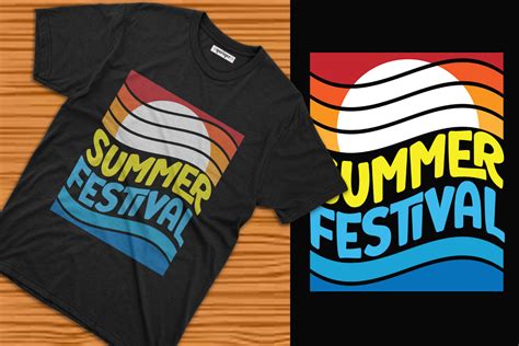Summer Festival T Shirt Design Graphic By Qarigor Inc · Creative Fabrica