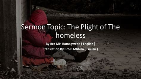 The Plight Of The Homeless Youtube