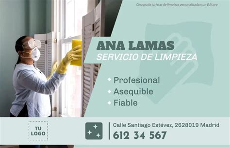 Tarjetas De Negocio De Limpieza De Casas Gratis