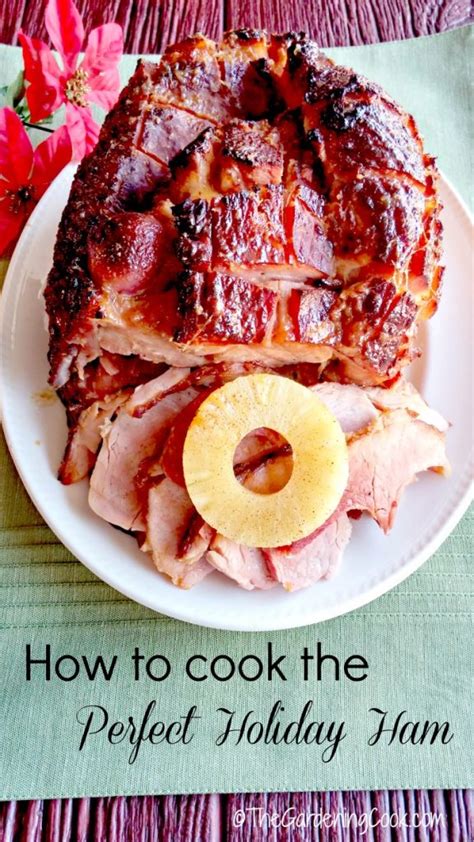 how to cook the perfect holiday ham