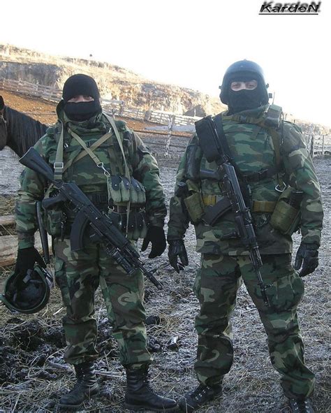 Russian Mvd Spetsnaz Operators During Work Now Rosgvardia Special