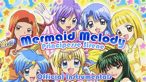 Mermaid Melody Principesse Sirene Official Italian Instrumentals