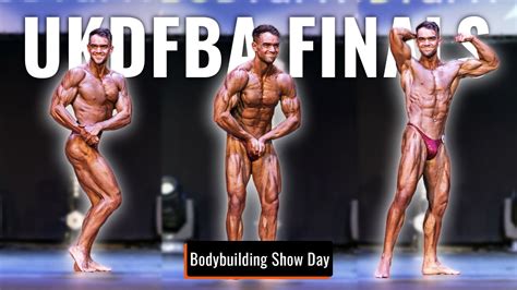 This Is What A Natty Bodybuilding Show Looks Like Competing At The UKDFBA Finals YouTube