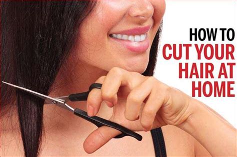 How To Cut Your Own Hair At Home Videos Femina In