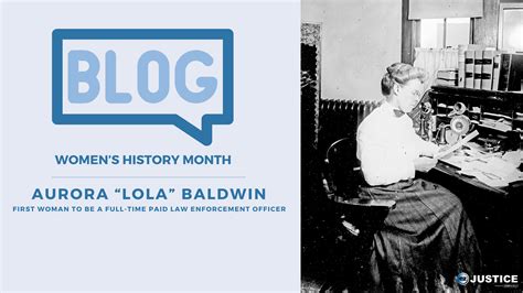 Officer Lola Greene Baldwin: Pioneering Pathways in Law Enforcement