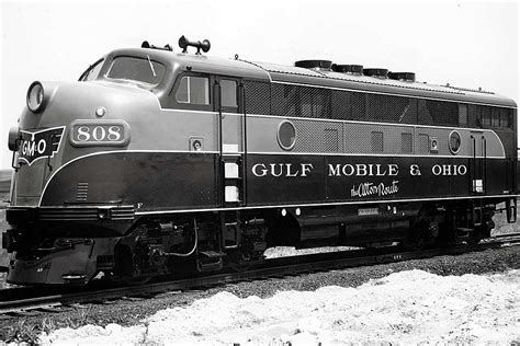 Gulf Mobile And Ohio Locomotives Remembered Trains