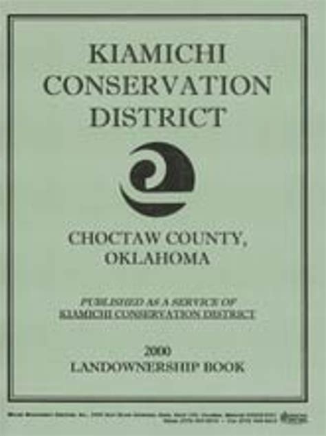 Choctaw County Oklahoma 2000 Plat Book