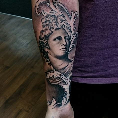 Apollo is one of the sons of zeus and leto. Apollo God Tattoos