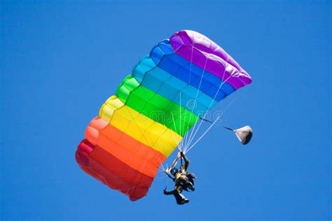 Parachuting Stock Photo Image Of Freedom Flying Male 3355836