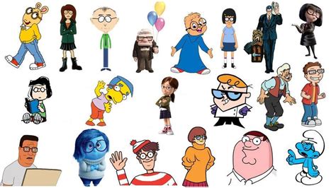 Cartoon And Comic Characters With Glasses Quiz