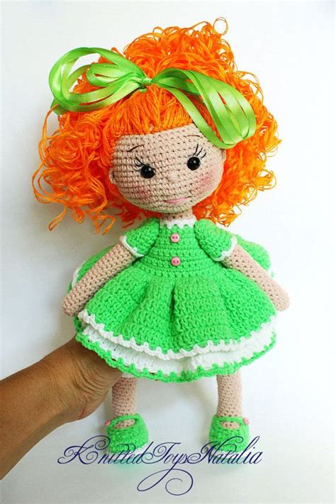 Crochet Pattern Doll Amigurumi Pattern Doll Reddy Crochet Doll Etsy