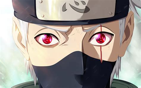 Kakashi Hatake Battle Naruto Characters Artwork Sharingan Hatake