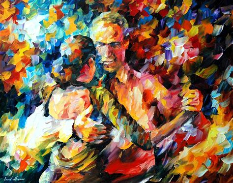 Leonid Afremov Oil On Canvas Palette Knife Buy Original