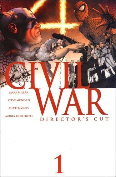 Civil War 1 F Jul 2006 Comic Book By Marvel