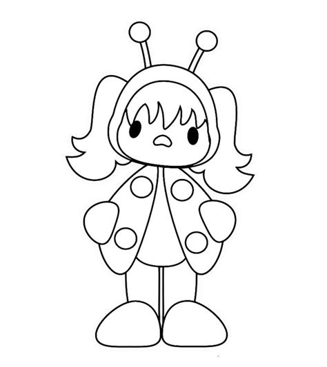 Color our free lady bug coloring page that s a cute bug coloring page for kids. Ladybug Coloring Pages - Free Printables - MomJunction
