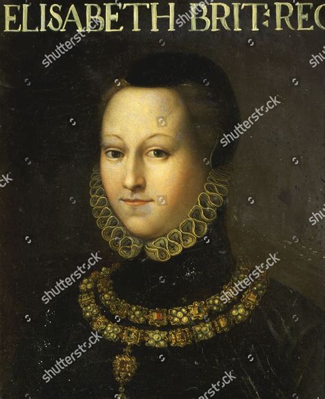 Elizabeth 15331603 Queen England 17th Century Editorial Stock Photo
