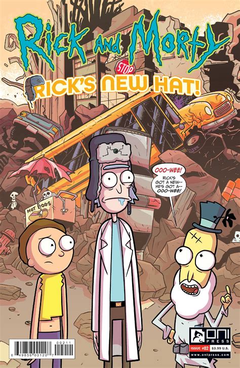 Comic Review Rick And Morty Ricks New Hat 2 Bubbleblabber