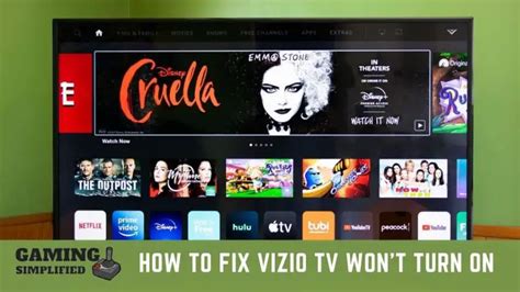 How To Fix Vizio Tv Wont Turn On Quick Solution